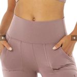 Alo Yoga  High Waisted Dusty Rose Pocket Leggings Photo 2