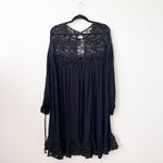 Black‎ bohemian crochet swim cover dress Size undefined Photo 1