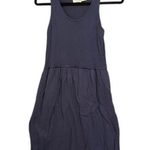 Loft Women's Navy Textured Sleeveless Maxi Dress XS Photo 0