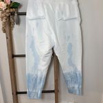 Nili Lotan Womens Tie Dye Joggers Elastic Waist Drawstring Pockets Large White Photo 6