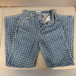 PacSun  High Rise Dad Jean Blue Patterned Photo 1