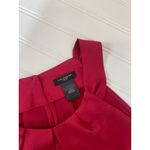 Ann Taylor Red Pleated Peplum Tank - LOFT Stripe Popover Blouse Bundle Size XS Photo 5