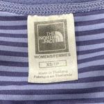 The North Face Purple Striped Dri Fit Tee Shirt Women’s XS Photo 1
