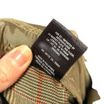 Anthropologie The Essential Slim Trouser Pants Cropped Plaid Brown Tan Size 14 Photo 11