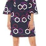 Trina Turk  size xsmall multicolor geometric print sleeves dress Photo 0