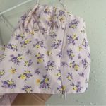 ZARA 🦋  Pink Floral Crop Top Summer Casual Medium Pastel Photo 3
