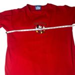 Disney  Mickey Mouse Happy Holidays Red Long Sleeve Christmas Lights Graphic XL Photo 4