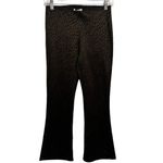 ZARA NWT Trafaluc Brown Black Animal Print Womens Size S Pull On Cropped Pants Photo 3