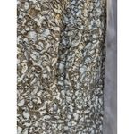 Alex Evenings  High Neck Sequin Fit and‎ Flare Dress with Shawl size 12 Champagne Photo 5