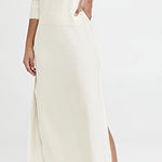 Z Supply  Ruffle Hoodie Dress in Cloud Dancer Photo 0