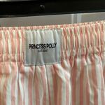 Princess Polly Blush and White Striped Shorts Photo 2