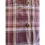 Carhartt WOMENS PURPLE PLAID LONG SLEEVE SHIRT Large 12 14 Photo 1
