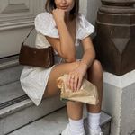 Sabo Skirt alika mini white cut out dress. Size Small Photo 3