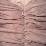 NBD REVOLVE- CHERI MINI DRESS IN BLUSH CHAMPAGNE SIZE MEDIUM NWT!! Photo 4