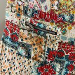 Johnny Was NWOT  Mick Satin Multicolor Cargo Shorts for Women W35 Rare Photo 5