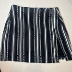 Honor The Gift Women's S Black Satin Mini Skirt Logo Print Streetcore Chic Photo 5