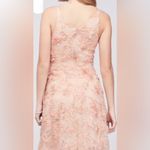 XScape 3D Floral Lace Maxi Dress Peach Formal Gown Size 14 Elegant Statement Photo 2