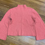 Forever 21  Contemporary Women's Coral Bell Sleeve Mock Neck Knit Sweater Medium Photo 0