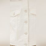 Good American  Women's Committed To Fit Jacket in Cloud White Size Medium NWT Photo 12