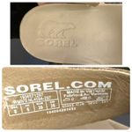 Sorel NWOB Women's Roaming Criss Cross Platform Sandals Khaki 8 Photo 7