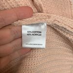 Sabo Skirt  womens Large knit wrap sweater dress elle tie waist pink v neck Photo 10