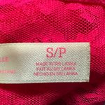 PINK - Victoria's Secret  Hot Pink Lace Bandeau Small S Photo 13