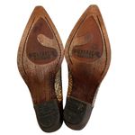 Corral Vintage Western Slip On Tooled Leather Mules, Sz 7.5 Photo 12