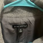 J.Crew Women's Gray mercantile coat full zip size 6 Photo 7