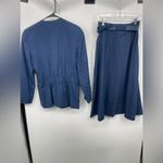 Innervisions by shipnshore size 10 blue‎ and white polka dots skirt set Blue Photo 5