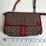 Brighton Red Patterned Crossbody Purse Photo 6