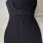 Abercrombie & Fitch Abercrombie button down square neck black tank Sleeveless Top small old money Photo 3