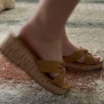 Vintage Island Slipper Wedge Sandals Shoes Made in Hawaii No Size but Approx 8 Photo 13