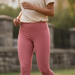 LuLaRoe  Classic Leggings Dusty Rose Pink One Size OS Photo 0