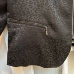 The Collective Works of Berek Art To Wear Zipper Leopard Jacket Plus Size 2X Black Photo 8