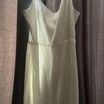 Rihoas Pearl strap white dress Size M Photo 0