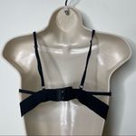Lauren & Claire lace Mesh floral nude and black bralette size M Size M Photo 3