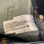 Isabel Maternity Side Panel Midi Under Belly Blue Jean Shorts Size 2 Photo 5