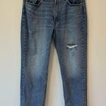 Levi's Levi’s 550 Distressed Denim Light Wash Vintage 90s Mom Jeans 36 x 30 Plus Size Photo 0