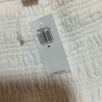 Old Navy White Smocked Waist Gauze Midi Skirt Size M Photo 2