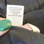 Victoria's Secret  Y2K Black Silk Slip Dress Open Back Chemise Tie Back Sexy Photo 8