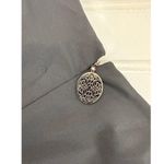 Elie Tahari  Office Lined Black Dress Pleated Midi Sheath Corp Corporate Size 2 Photo 5