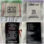 BDG URBAN OUTFITTERS  Cowboy Pastel Watercolor Floral High Waist Jeans Sz 26 MINT Photo 8