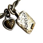 Brighton  Art and Soul Daughter Mother Bangle Bracelet Twisted Photo 6