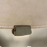 H&M  Gray Envelope Cross Body Purse with Suede Detail Metal Clasp Good Condition Photo 5