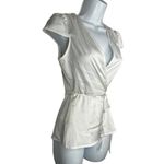 by the way. By The‎ Way White Wrap-Around Top Photo 1