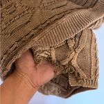 SER.O.YA Cable Knit Cardigan Tan Photo 10