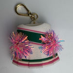 Bath & Body Works  pocketbac holder white pink and green cheerleader with poms Photo 0