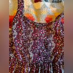 Bebop  Dress Floral A-Line Empire Waist Sleeveless w/ Pockets Above Knee Mini L Photo 10