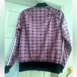 Ivy Park Adidas purple/ black/white zip up running jacket small Photo 1