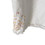 Holding Horses  Anthropologie White Linen Fruit Salad Dress size small Photo 6